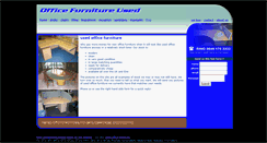 Desktop Screenshot of office-furniture-used.co.uk